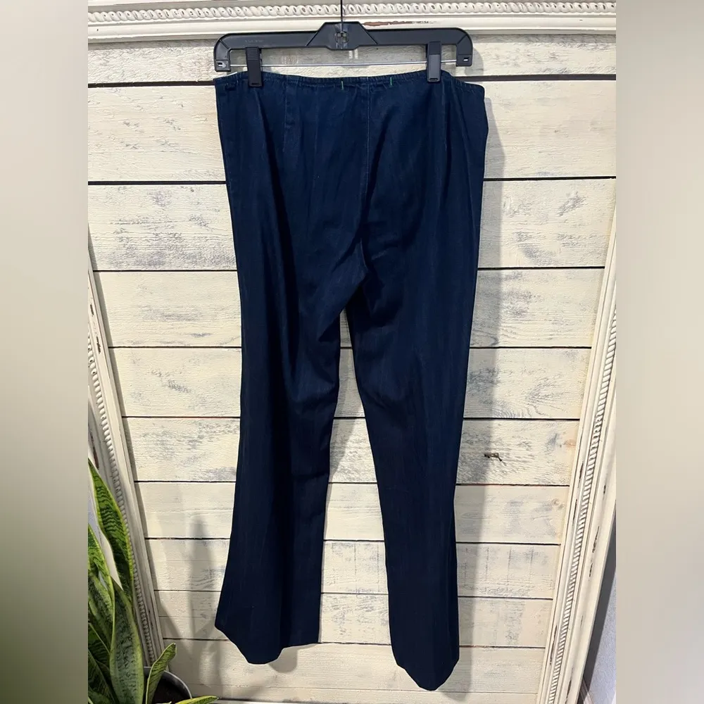 J Brand Sailor Wide Leg Pull On High-Waisted Pants with Button Detail Size 29 - Image 3