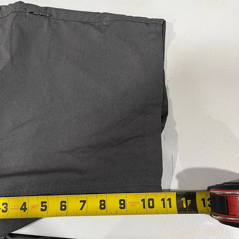 Kuhl Women’s Trekr Shorts Size 16 Gray 11” Inseam zip Pockets Lightweight - Image 11