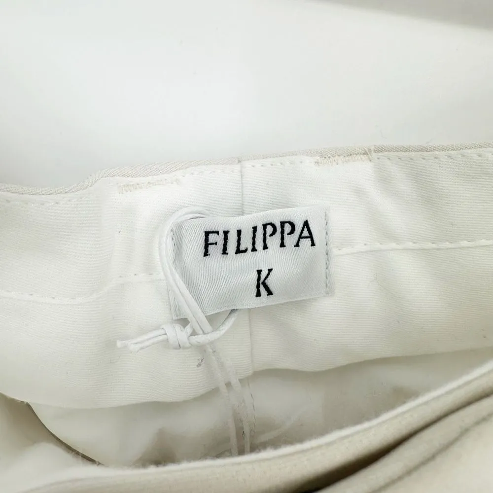 NEW Filippa K Hutton Straight Trouser Pants High Rise in Ivory Women's 38 US 8 - Image 7