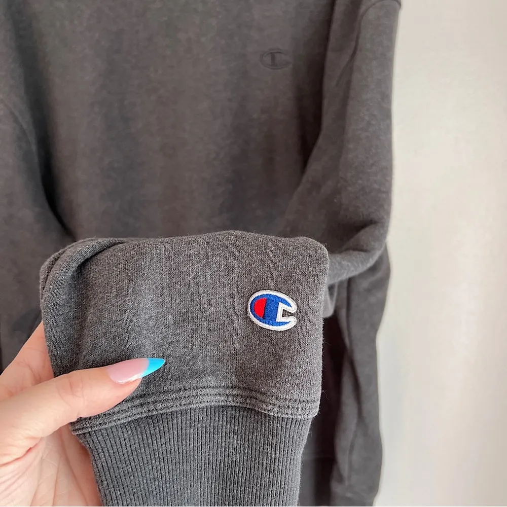 Champion Charcoal Crewneck Sweatshirt - Image 3