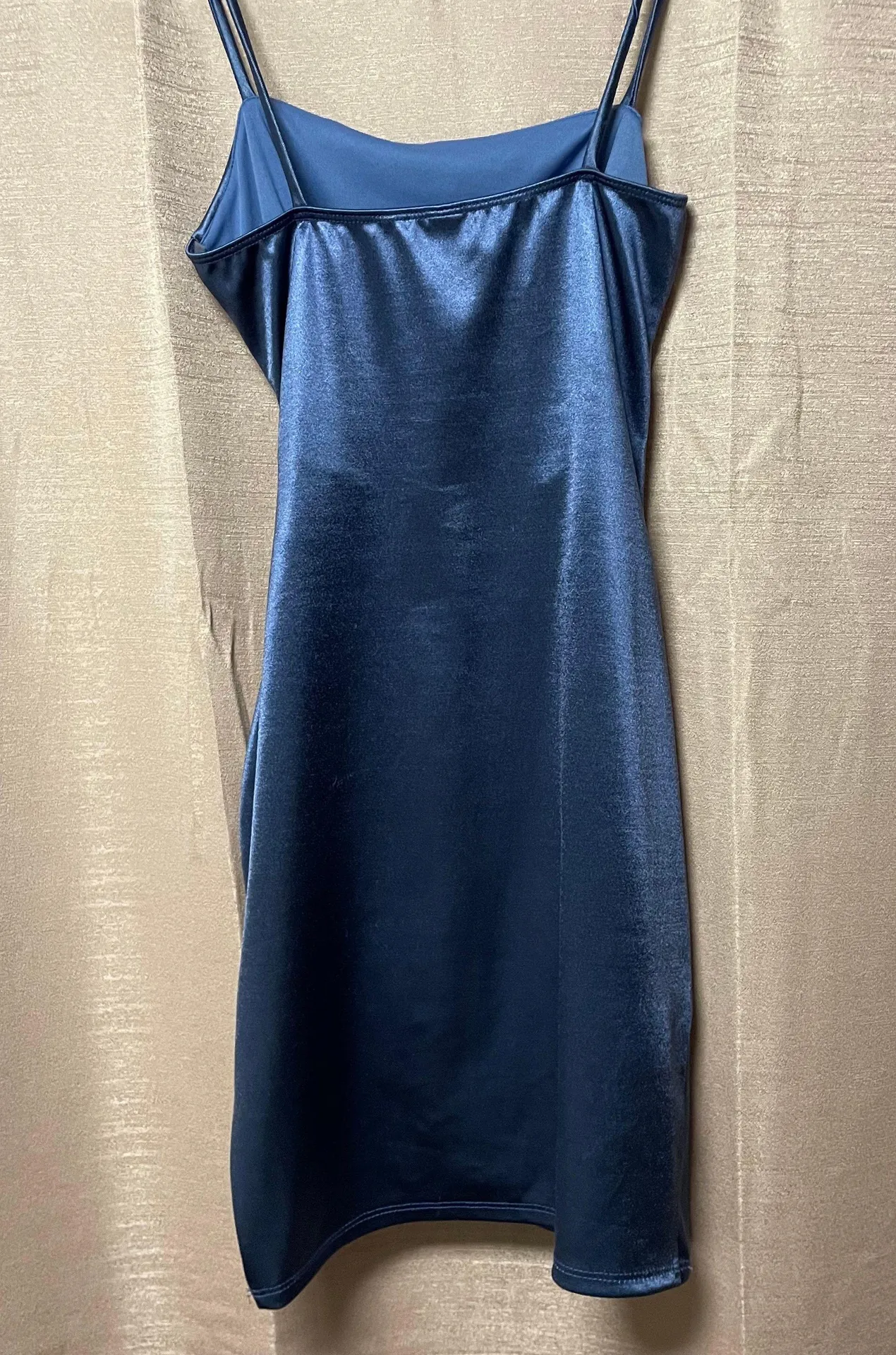 Windsor Satin Mini Dress - Image 4