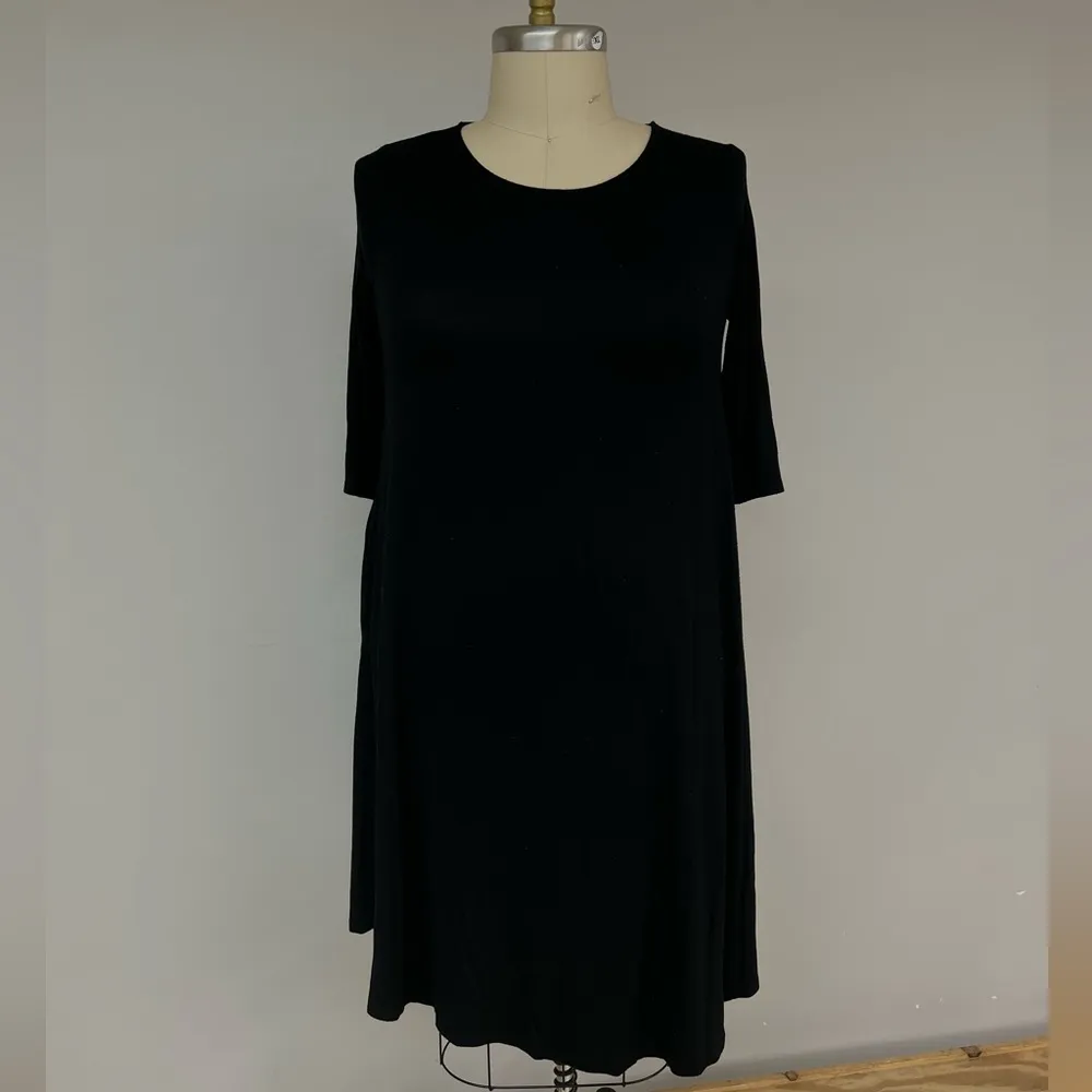 Zenana Outiftters Black Midi Dress 1X - Image 10