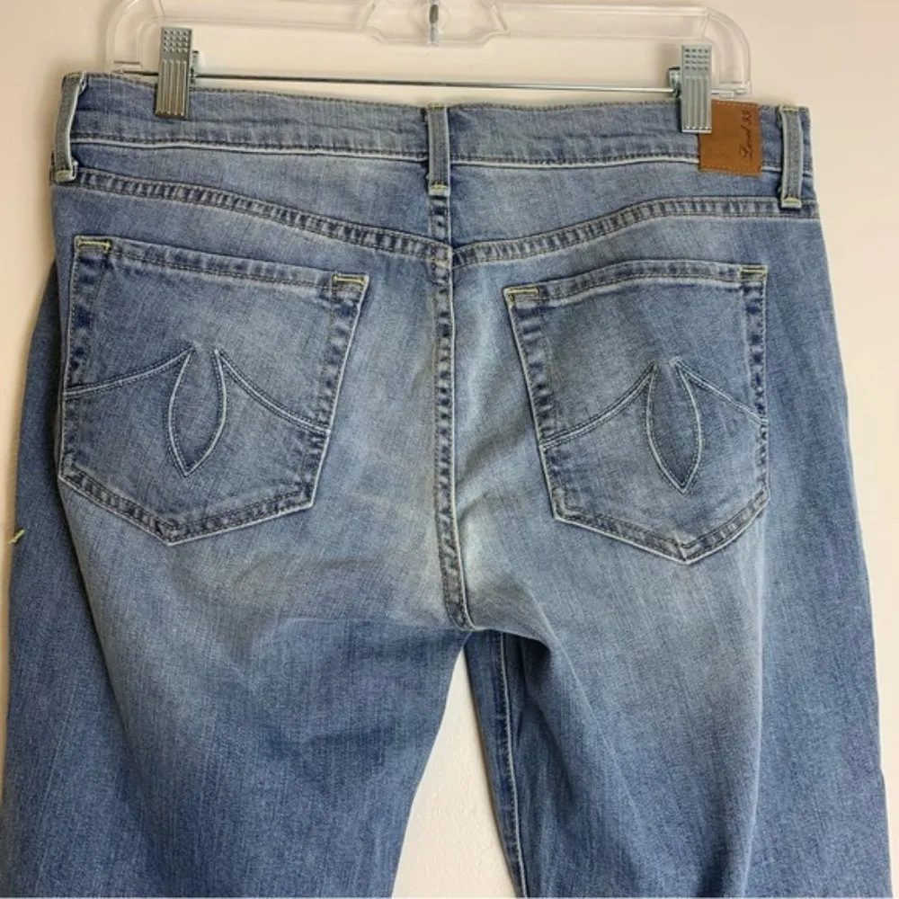 Level 99 Clearwater Aubrey Relaxed Cropped Skinny Jeans Blue Size 27 - Image 8