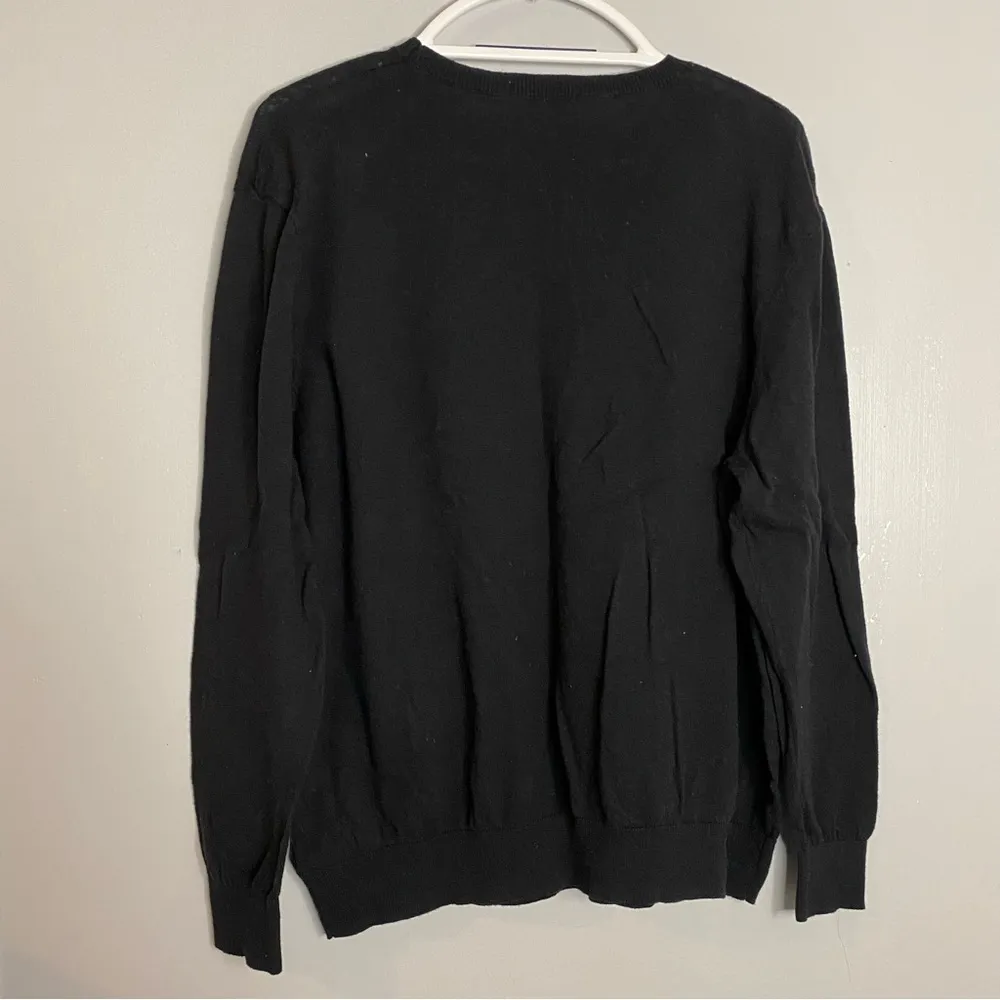 Disney Minnie Mouse Black Bows Sweater Size XXL - Image 2