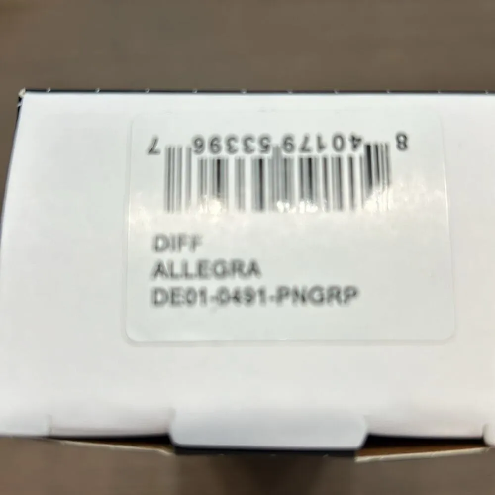 Diff Allegra Pink Velvet Grey Polarized Sunglasses - Image 4