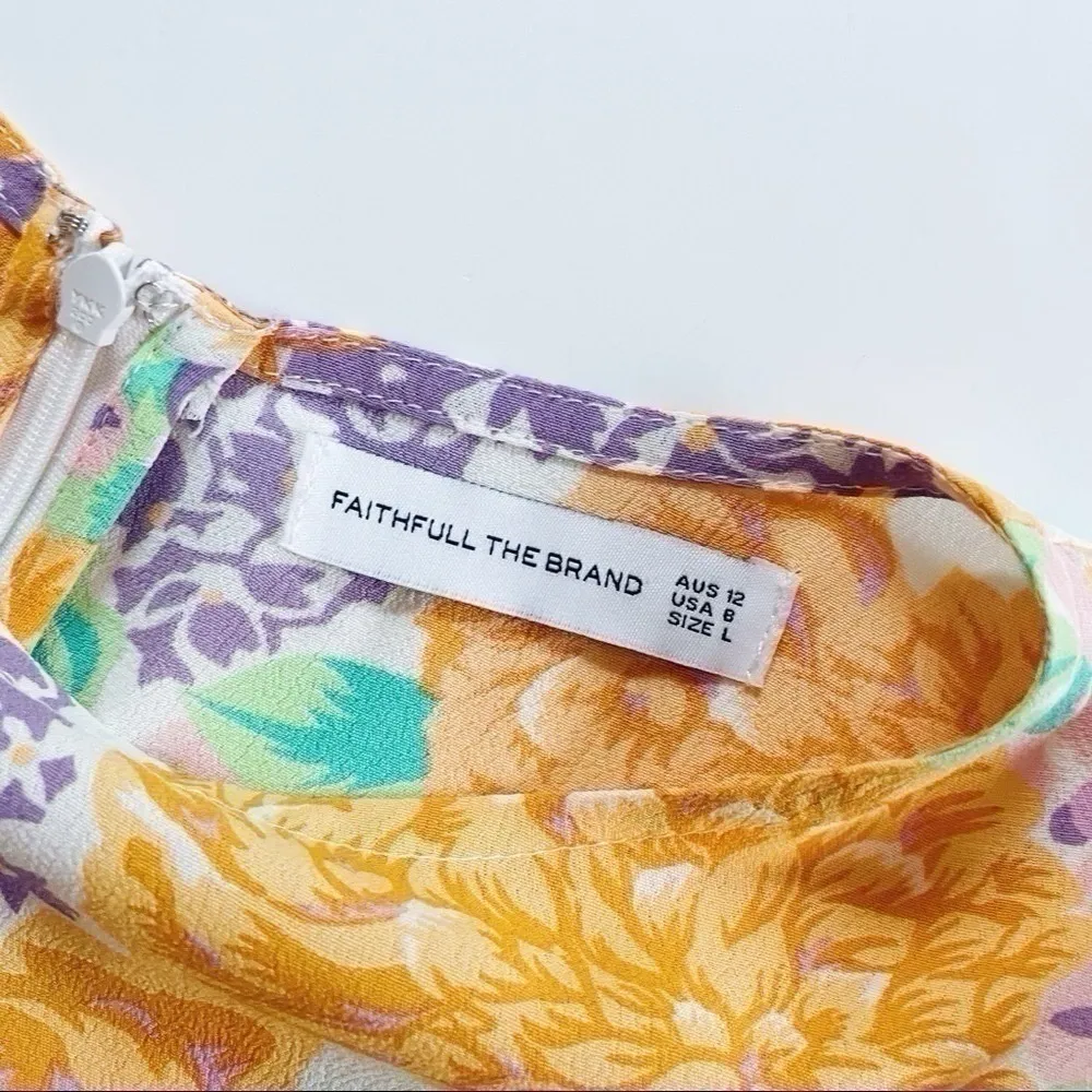 NEW Faithfull the Brand Florence Mini Dress Ade Floral - Image 11