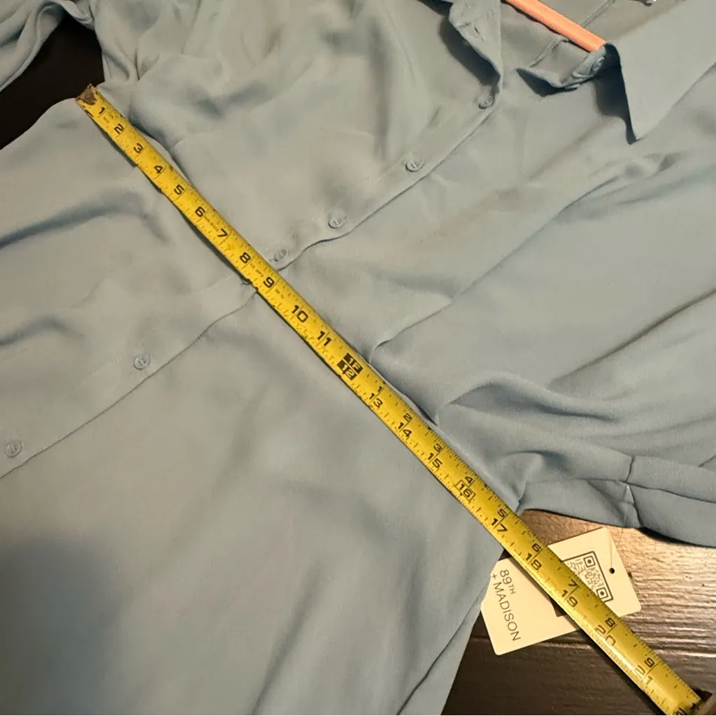 89th & Madison Light Blue dress Size XL - Image 5