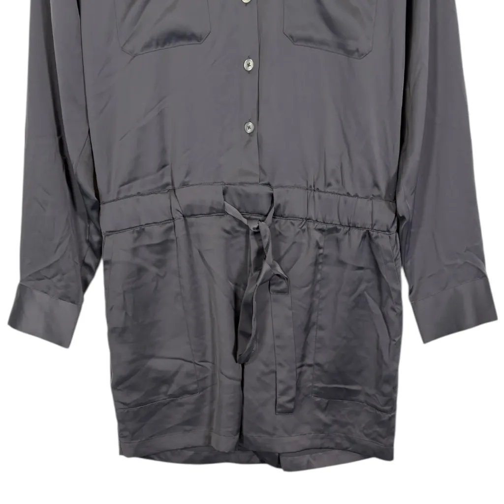 NEW OUTERKNOWN Benson Utility Shortall Jumpsuit Romper Size Medium - Image 6