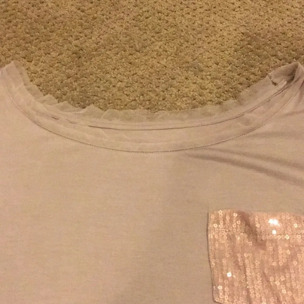 Gap Maternity Mauve Long Sleeve Shirt - Image 3