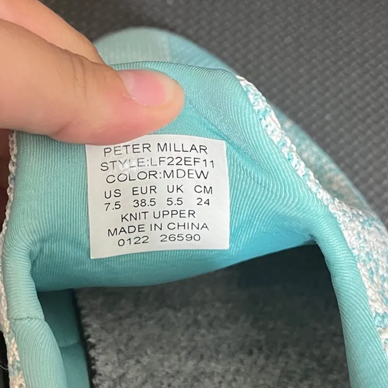 Peter Millar Womens Hyperlight Apollo Sneakers Style # LF22EF11‎ Size 7,5 - Image 8