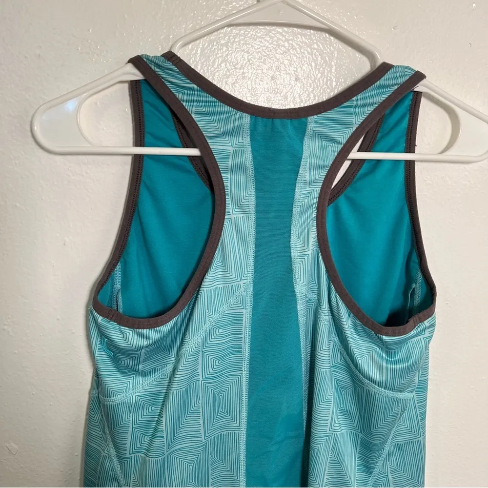 Lole Guell Tank Top with Racerback in Aqua Splash Square - Image 10