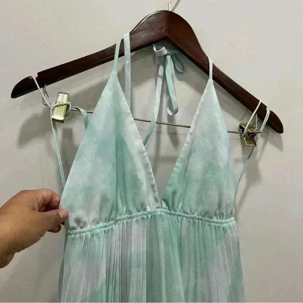 Alice Olivia Tie-Dye Print Midi Length Dress size 0 - Image 2