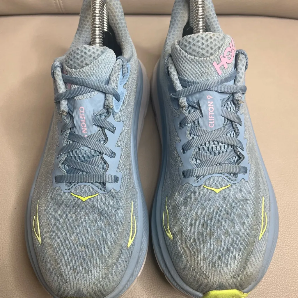 Hoka Clifton 9 Dusk Pink Athletic Running Shoes Sneakers Women’s Size 7.5 - Image 5