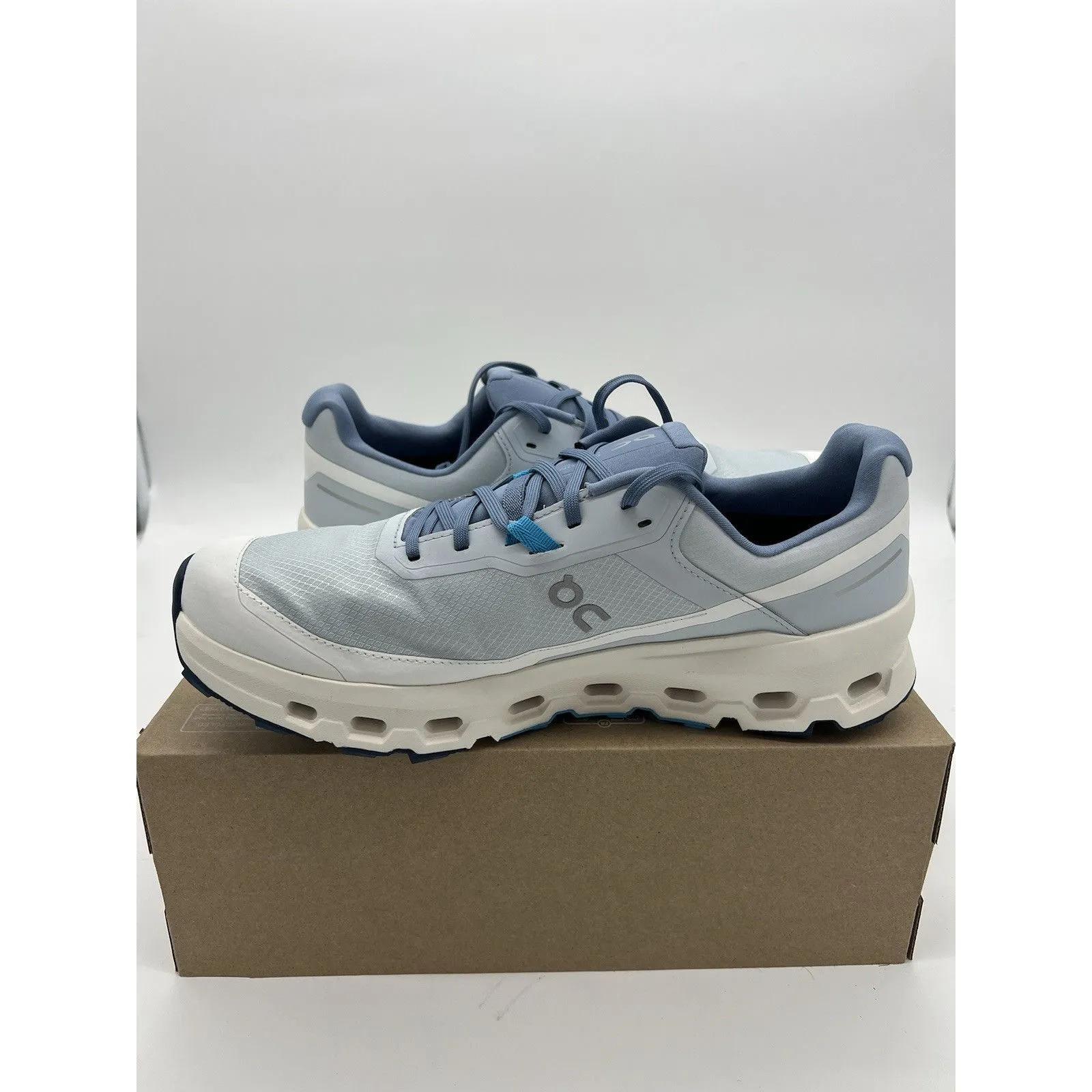 On Cloudvista 2 Waterproof Arctic Ivory Trail Shoe Women's Size 9.5 3WE30163042 Blue - Image 6