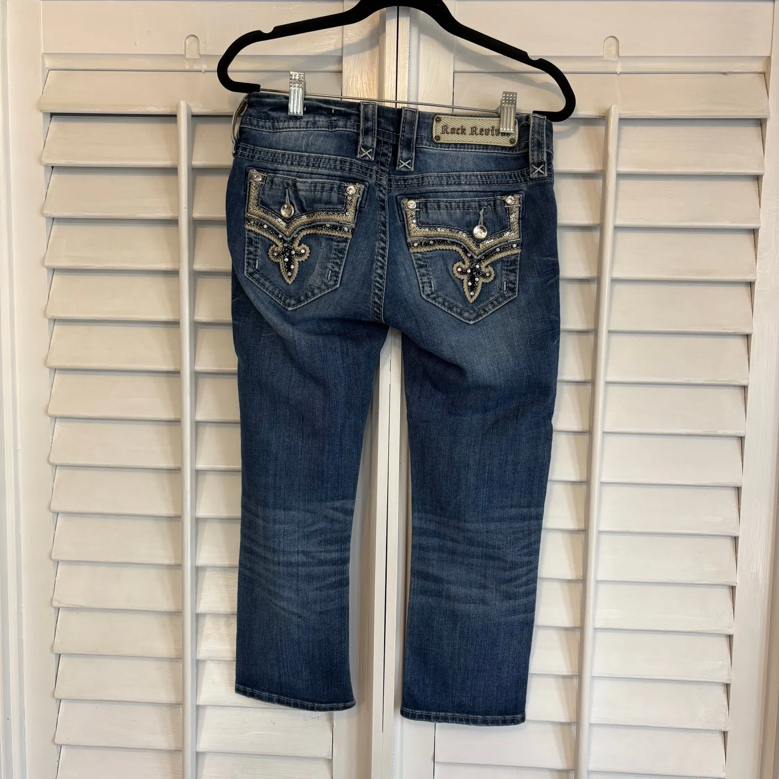 Rock Revival Betty Capris‎ Size 26 - Image 2