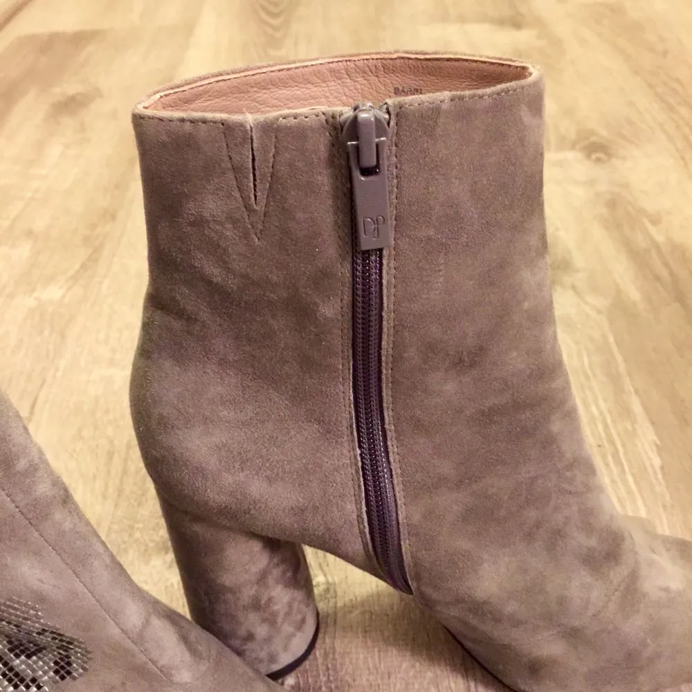 Donald Pliner BARRI Grey suede Embellished Bootie - Image 9