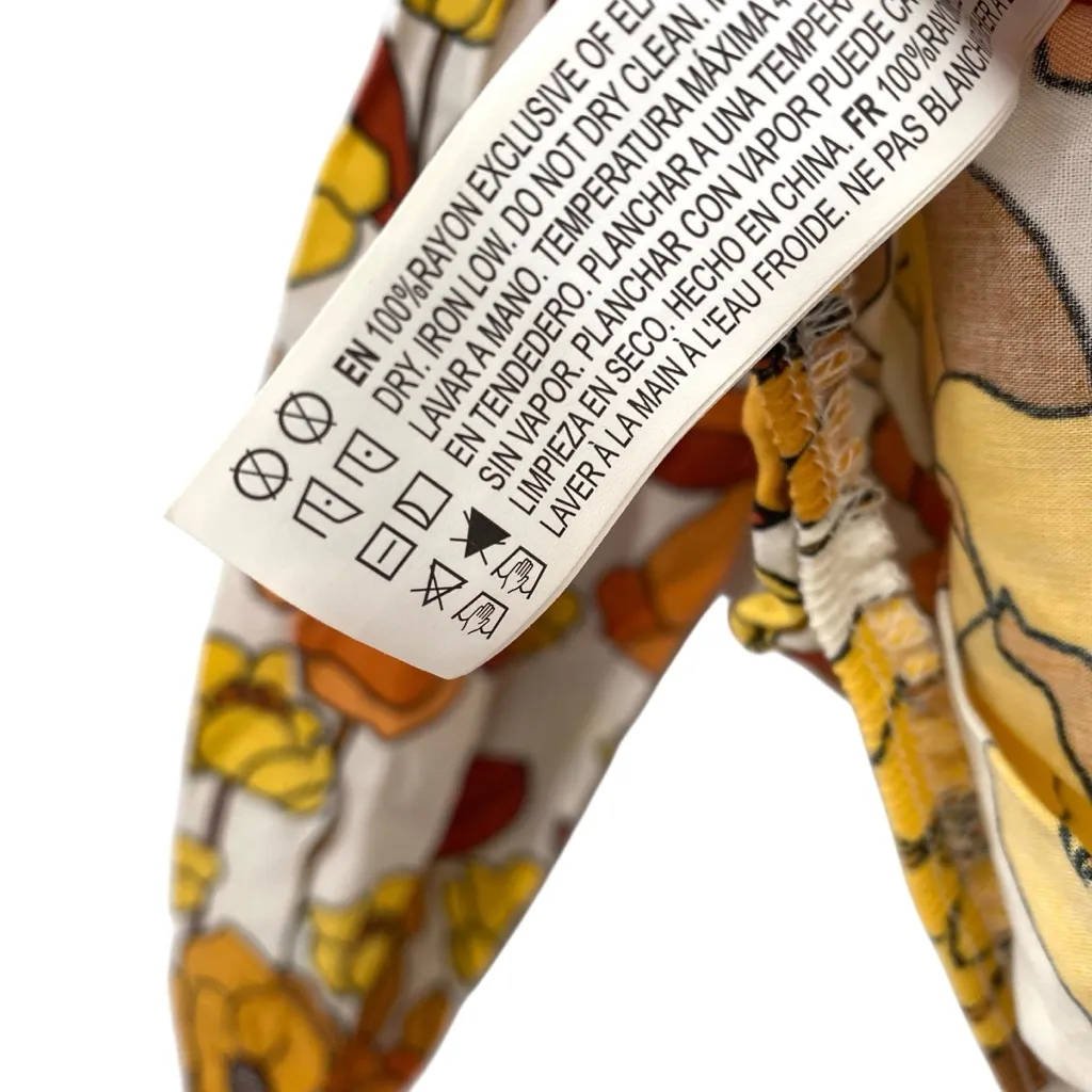 Forever 21 Off Shoulder Retro Floral Crop Top - Image 8