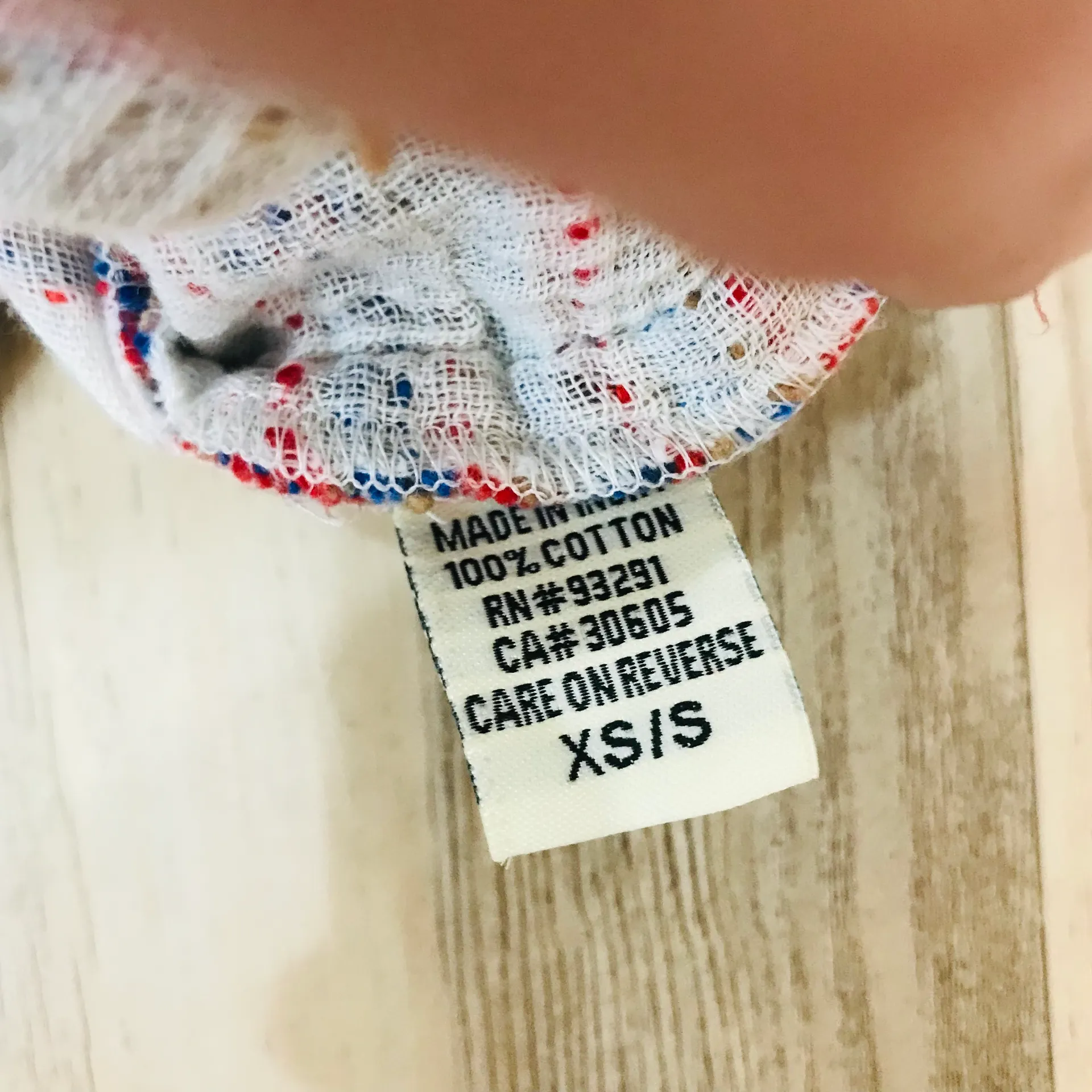 Baja Boho Fringe Poncho size XS/small. - Image 12