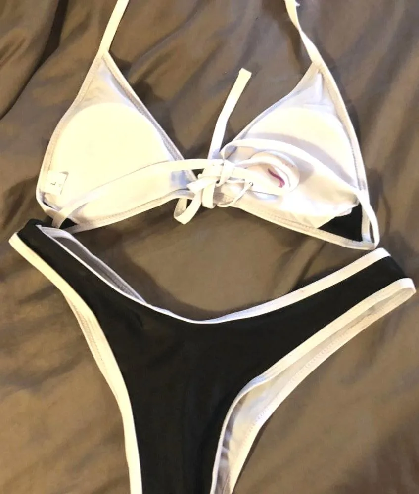 Urban Outfitters NWT black bikini - Image 3