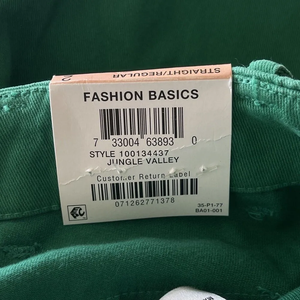 INC International Concepts SZ 2 Straight Leg Crop Jeans Mid - Image 11