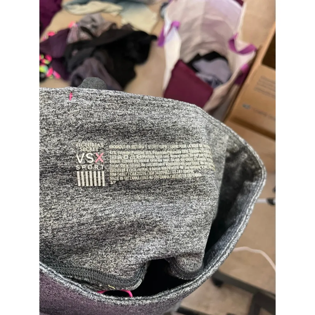 Women Victoria's Secret Leggings S Gray - Image 3