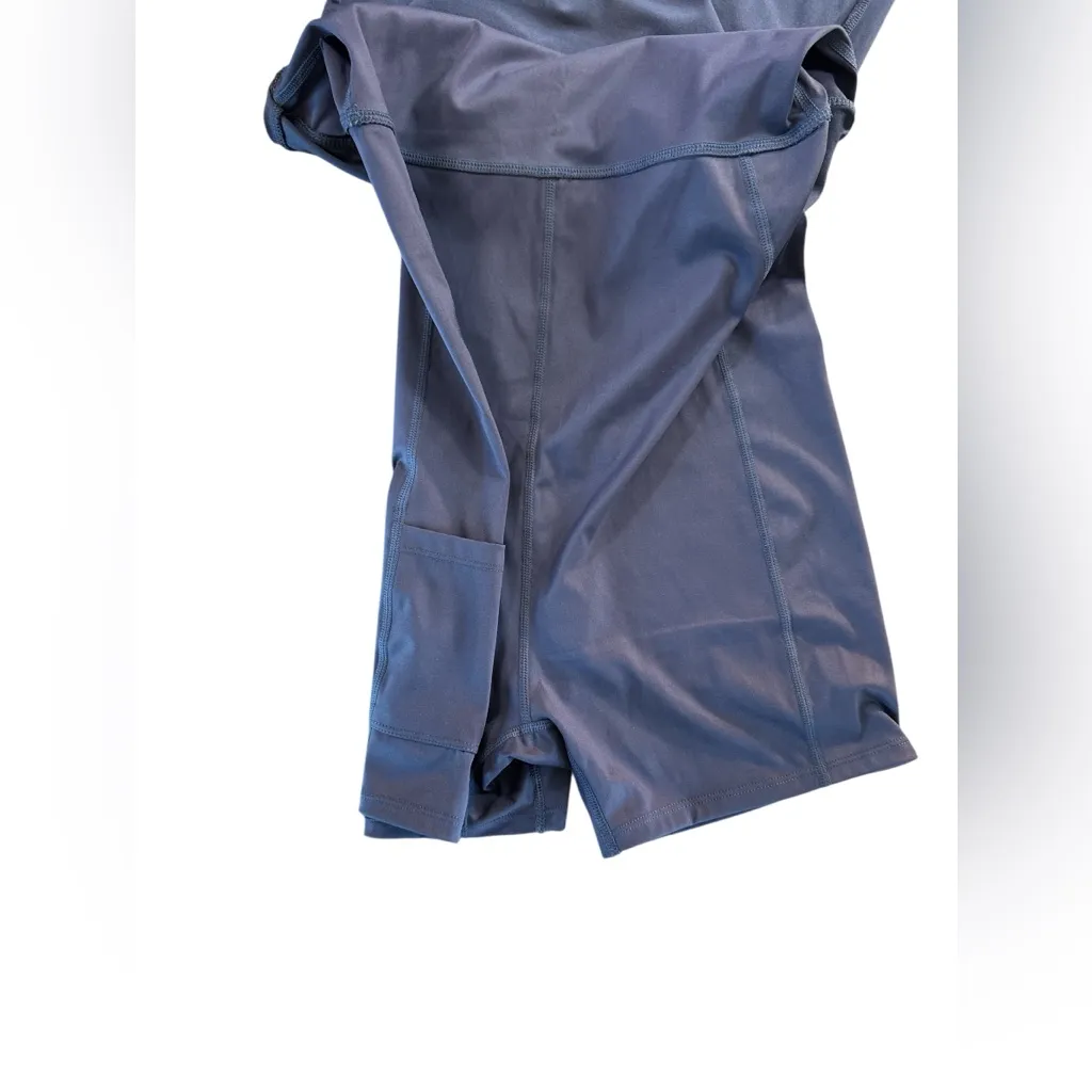 Abercrombie & Fitch Dark‎ Blue Mini Dress Size Small Tall - Image 5