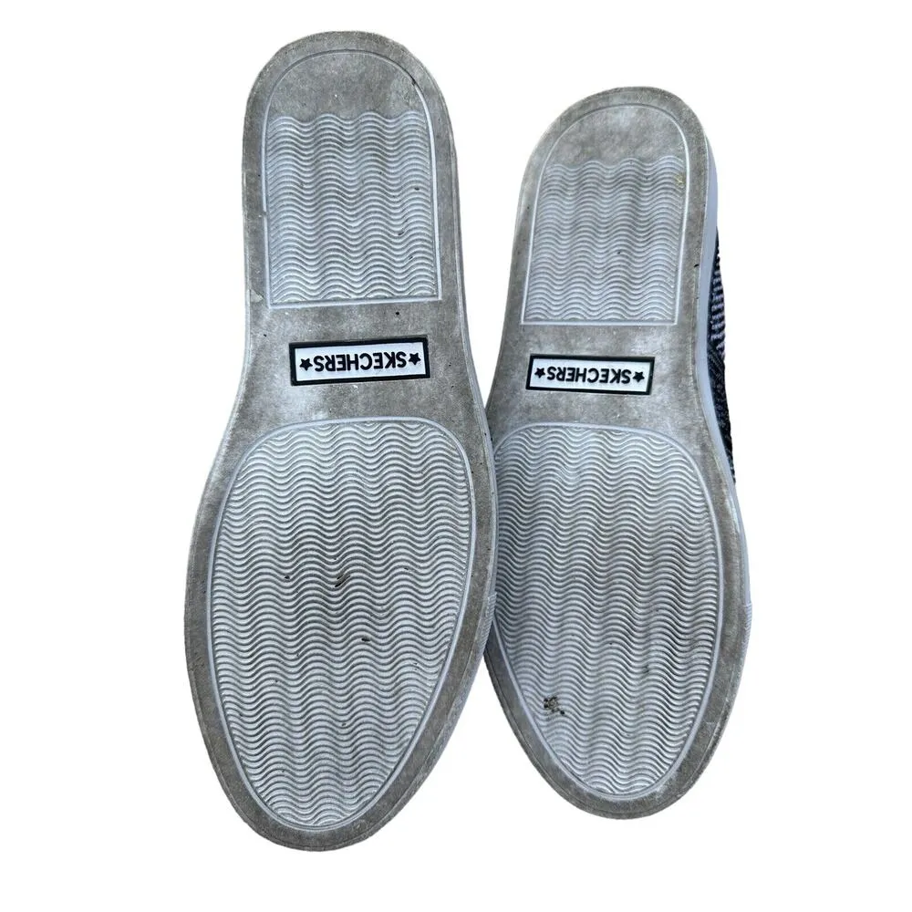 SKECHERS Air Cooled Memory Foam Sneakers SN49872 Black Weave Women’s 8 Lace Up - Image 6