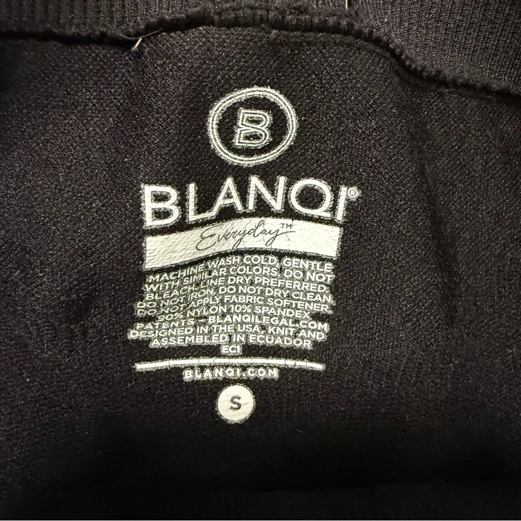 BLANQI EVERYDAY Postpartum Belly Support Girlshort Women's Size Small Black - Image 3