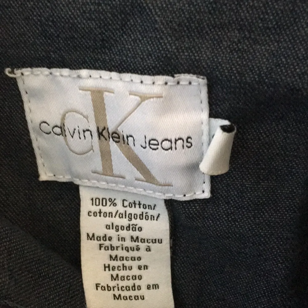 Calvin Klein Jeans FINAL MARKDOWN  unisex denim jacket small - Image 4