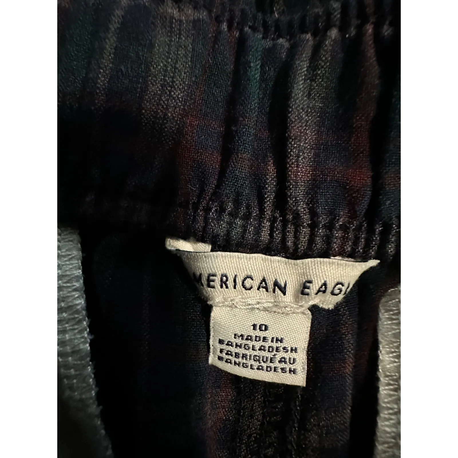 American Eagle‎ Plaid Button-Front High-Waisted Shorts 10 - Image 9