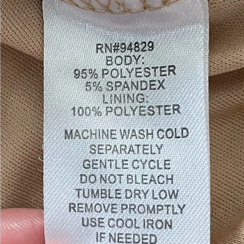 Derek Heart animal print lined round neck mini dress, size M boho Y2K summer - Image 5