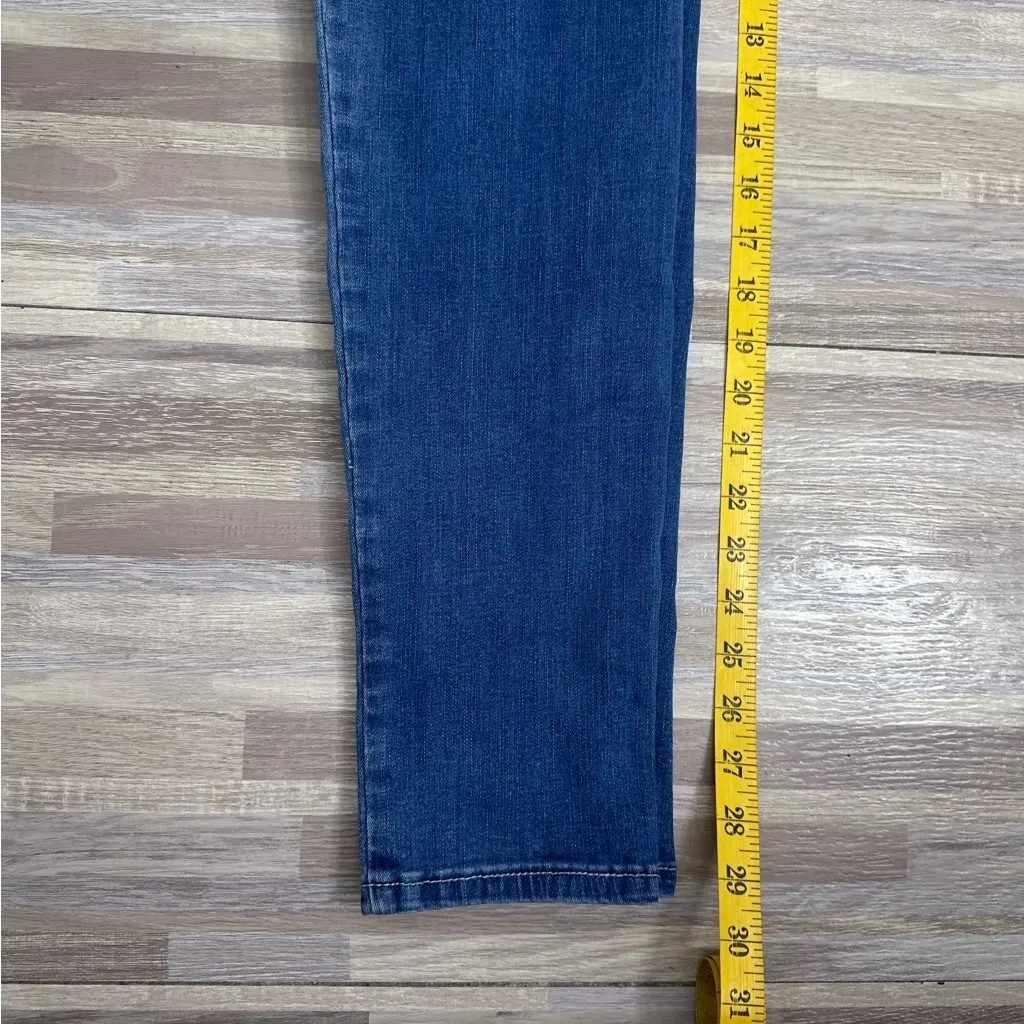 Maurice’s Classic Blue Denim Button Fly Skinny Jeans Women’s Size 6 - Image 8