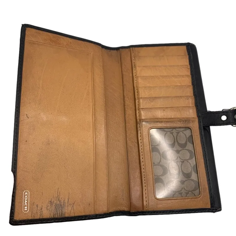 Coach y2k  Black Buckle Wallet - Image 5
