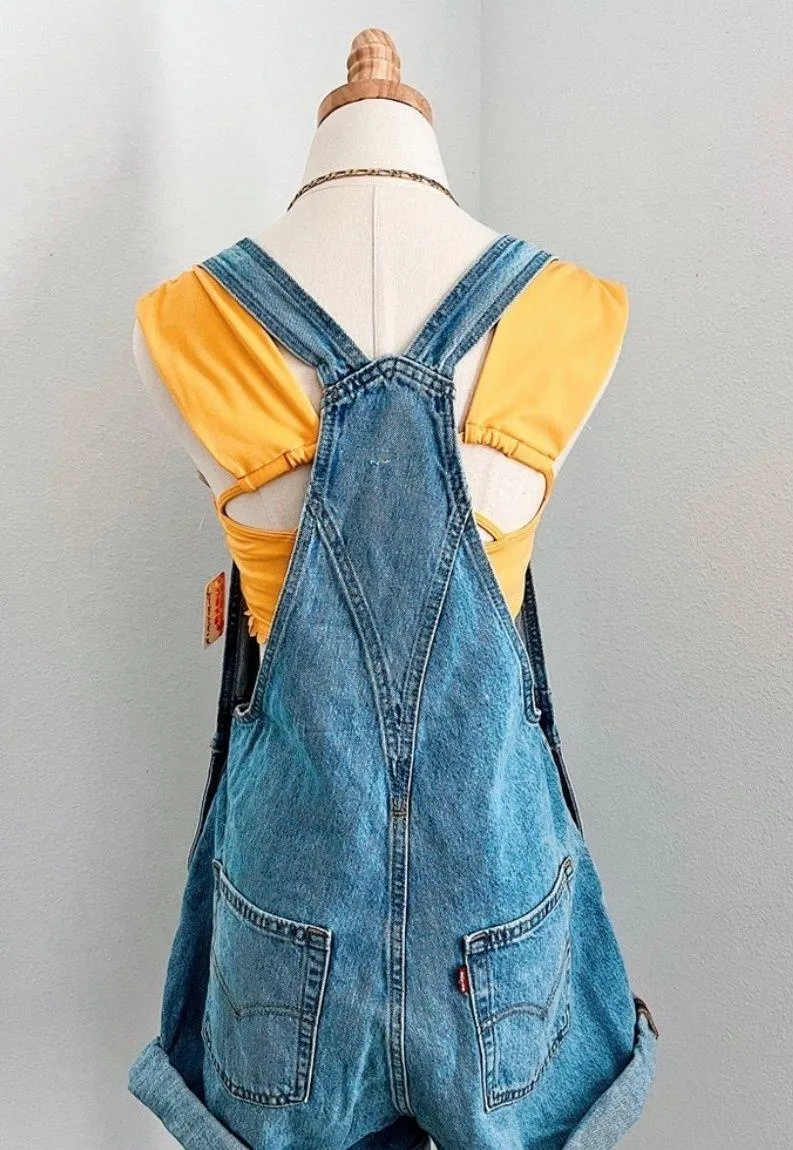 Levi’s Denim Shortalls - Image 3