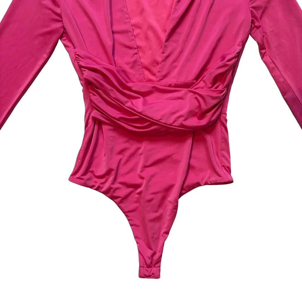 Lovers and Friends Anya Bodysuit - Hot Pink, Sz XS - Image 11