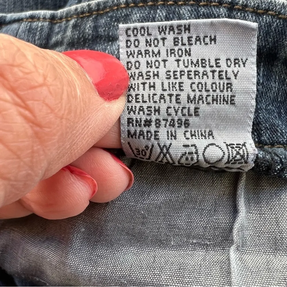 Y2K bootcut jeans Size 13 by Outdoor girl Blue - Image 9