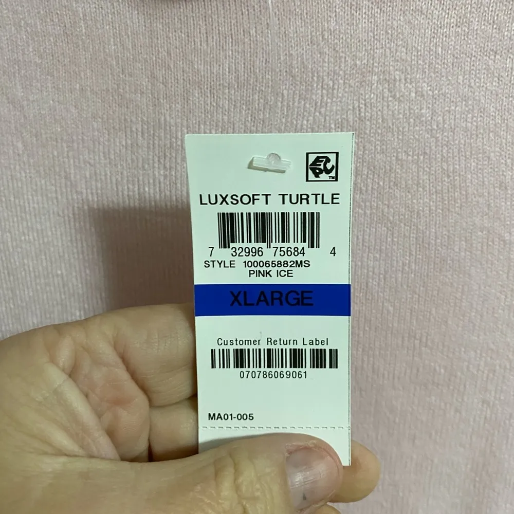 Karen Scott turtleneck sweater NWT XL - Image 3