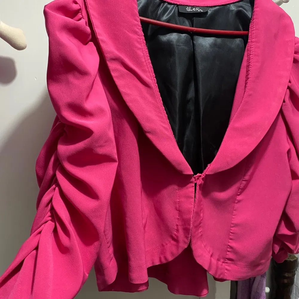 beautiful fuchsia jacket very versatile for different outfits formal and casual Size XXL - Image 9
