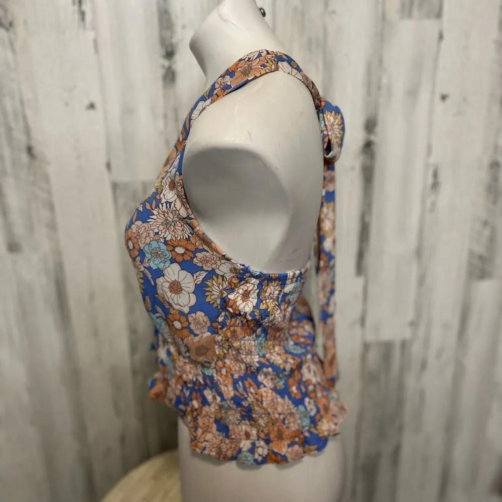Sienna Sky  backless Floral blouse - Image 4