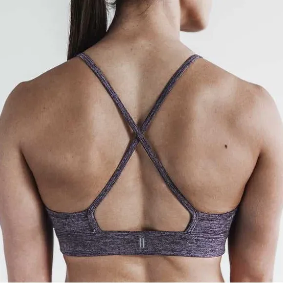 NWT NOBULL Women’s High-Neck Sports Bra - XS - Lavender Heather - Image 3