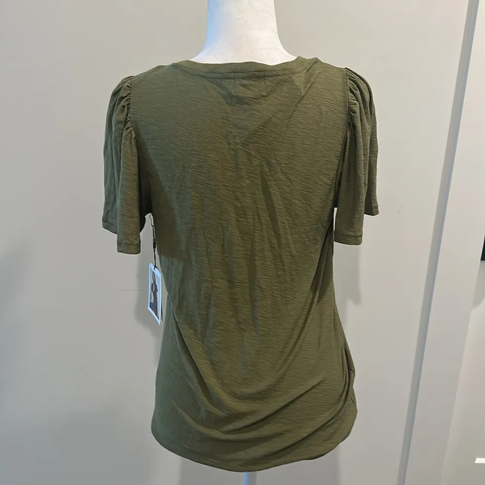 NWT Nation Ltd Darcie Flutter Sleeve Tee Sz L - Image 4