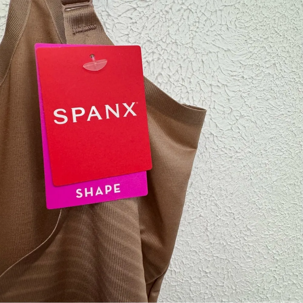 NEW SPANX Thinstincts 2.0 Open Bust Mid-Thigh Bodysuit Size Small - Image 10