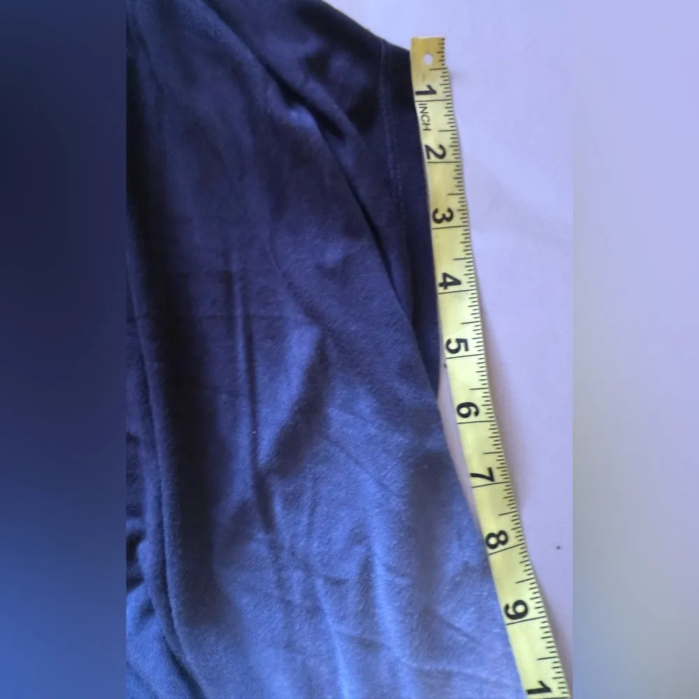 Black and White Muscle Tee with Textured Tank Top Style young fabulous & broke M Size M - Image 11