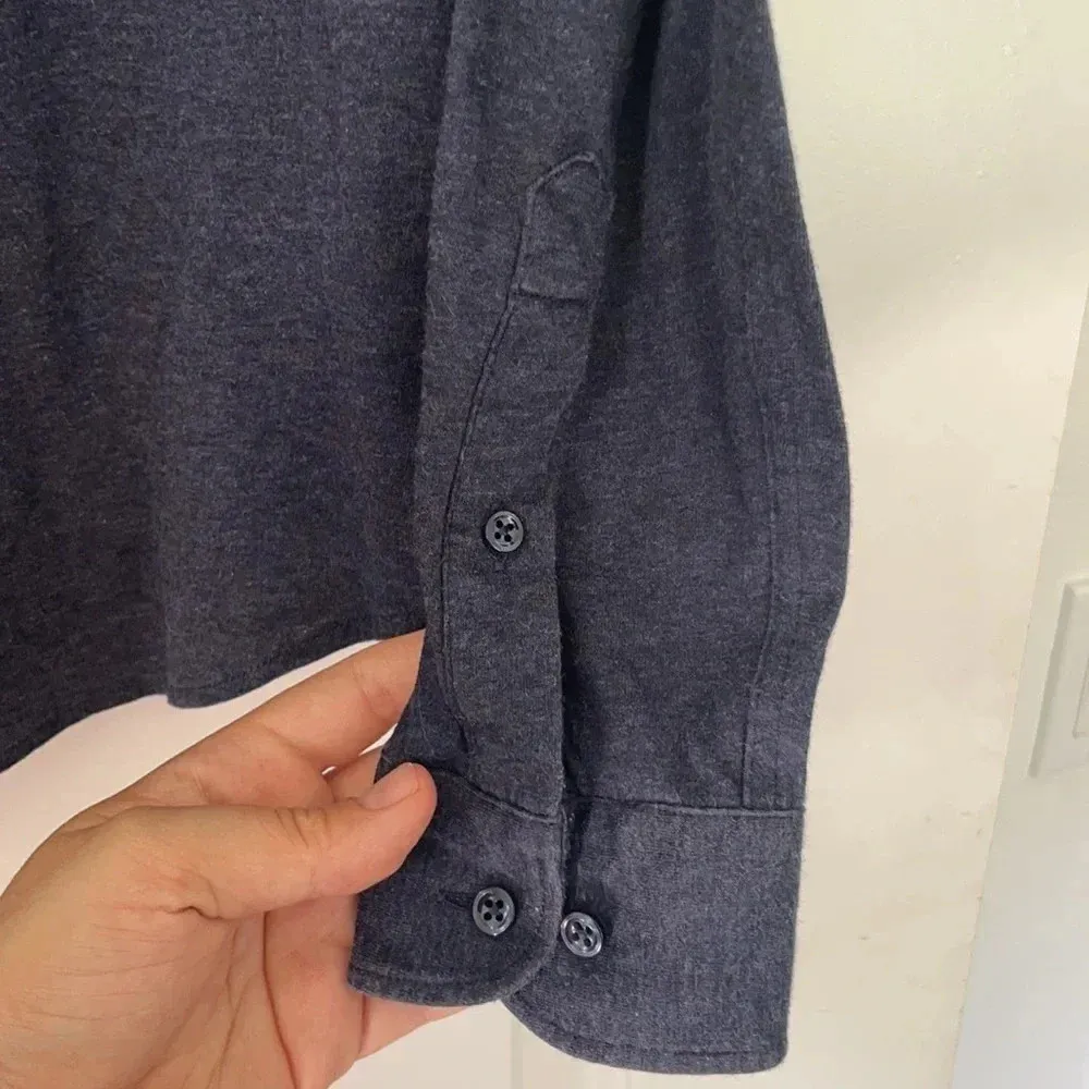 Reiss  Blue Button Down Shirt Sz M - Image 6