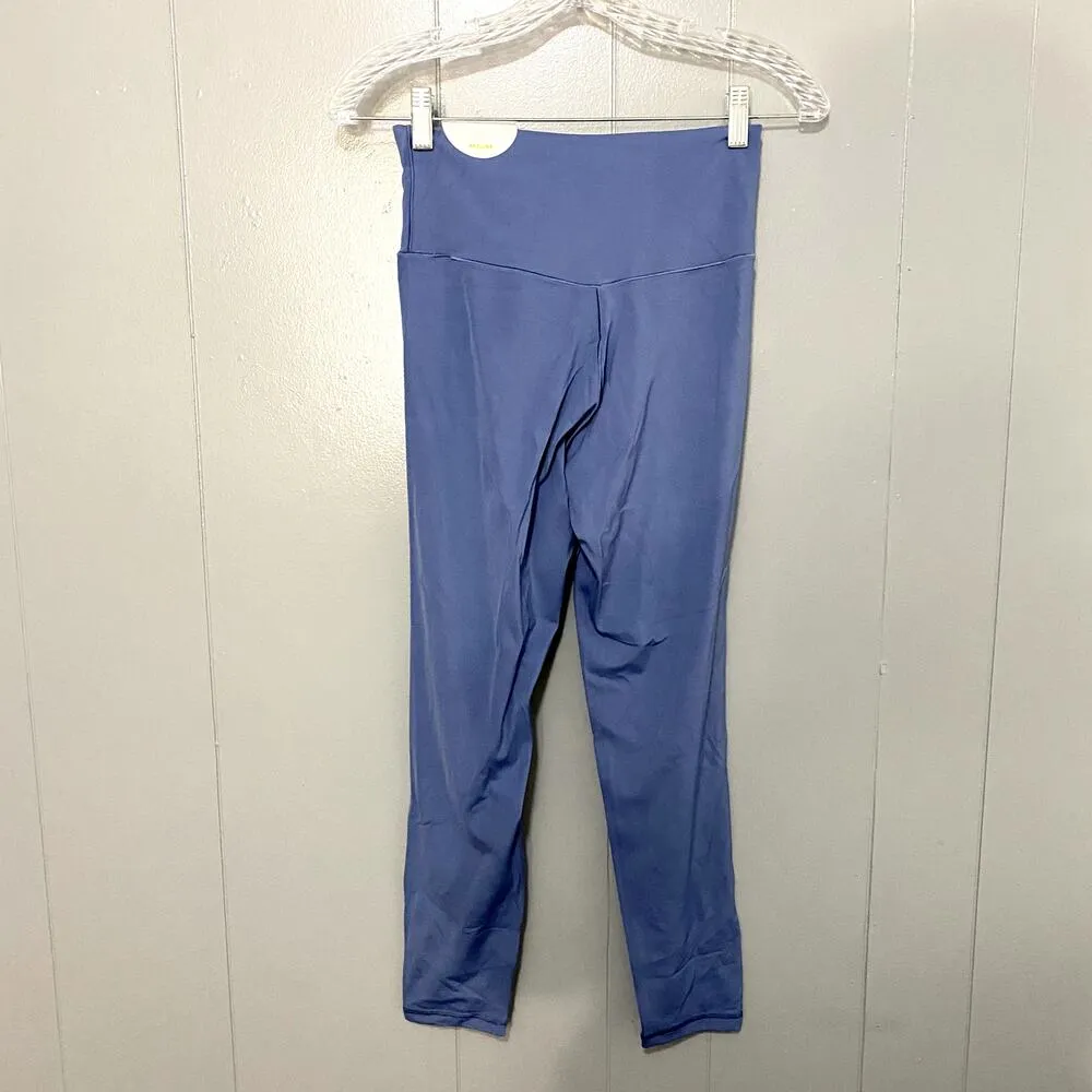 Aerie Offline Blue Crossover Real Me High Rise Athletic 7/8 Leggings L - Image 3