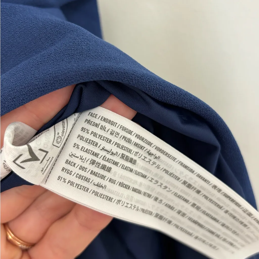 NWT Abercrombie Strapless Side Ruched Top in Navy Blue - Size XS - Image 9