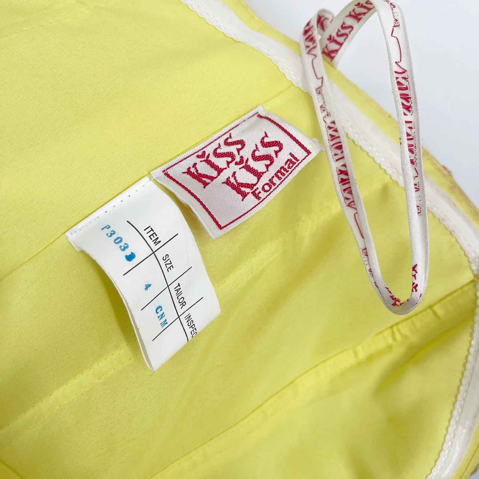 Vintage Kiss Kiss Formal Strapless Beaded Dress Size 4 Dopamine Dressing Y2K - Image 15