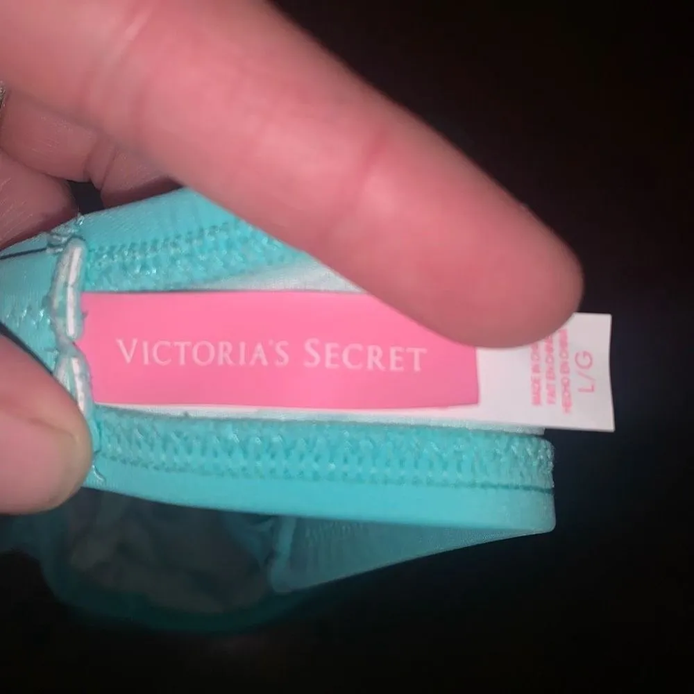 Victoria’s Secret ruffled strapless L beachy bikini top - Image 2