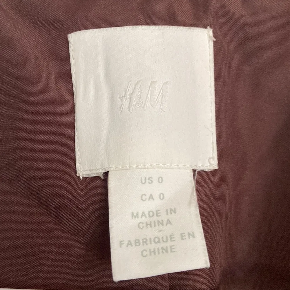 H&M - Brown Blazer Size 0 - Image 3