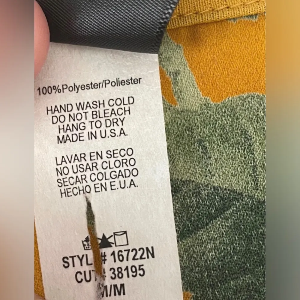 I JOAH Premium Floral Kimono Cover Up Top Open Front Cardigan M Yellow Size M - Image 8